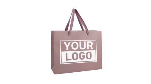 Cadeautasje bedrukken Dusty Rose A4