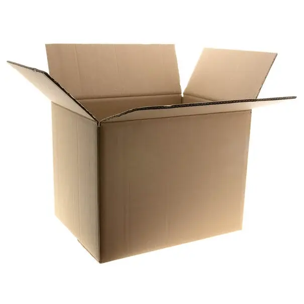 Levering uit voorraad Kartonnen dozen bruin Dubbelgolf 450x350x260mm