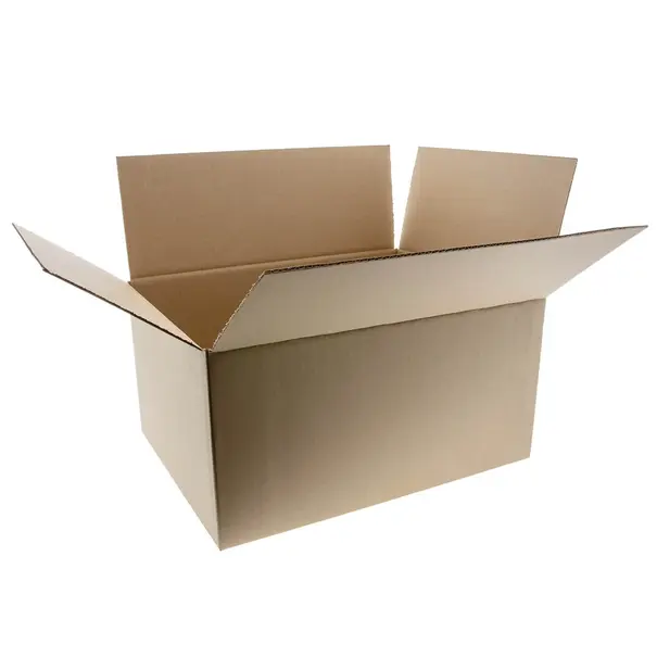 Levering uit voorraad Kartonnen dozen bruin Dubbelgolf 800x600x400mm