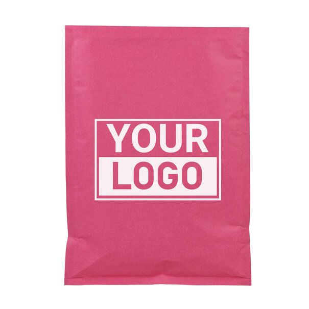 Levertijd ca.10 werkdagen Roze bubbel envelop G bedrukken