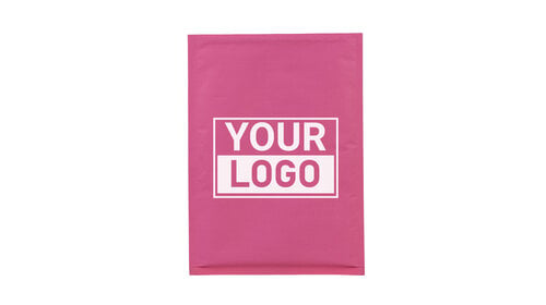 Roze bubbel envelop C bedrukken