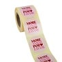 500x sticker 'More amor por favor' Rood-Roze 50mm