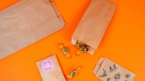 Papieren kraft zakjes: Veelzijdige verpakking voor kleine producten