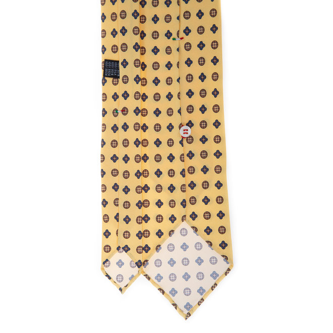 5 FOLD TIE UNLINED - PURE SILK -  HANDMADE IN ITALY