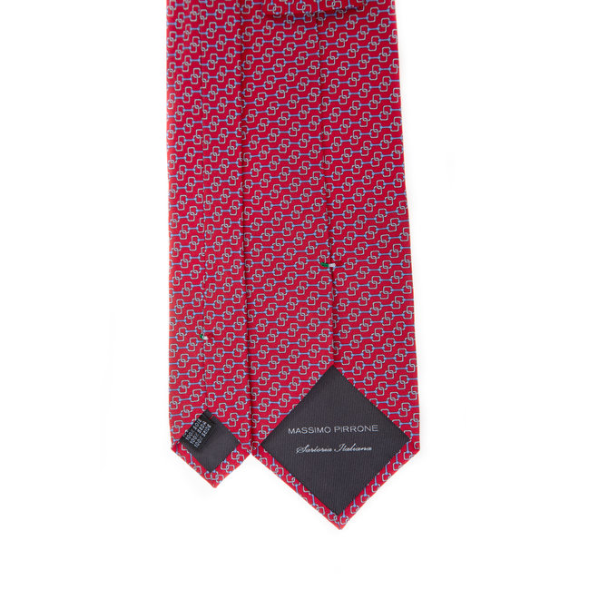 3 FOLD TIE LINED - PURE SILK -  HANDMADE IN ITALY