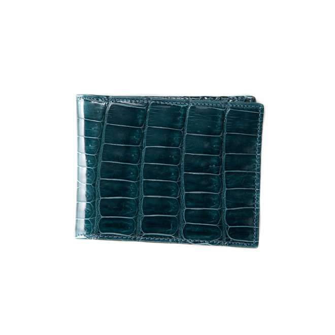 Bifold wallet  High quality Alligator - Handmade