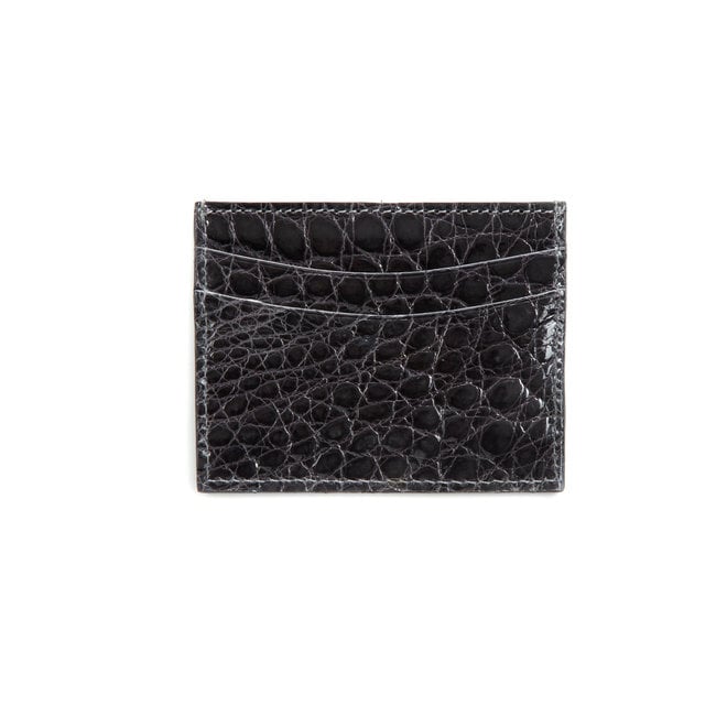 Magnanni Alligator Print Leather Card Wallet