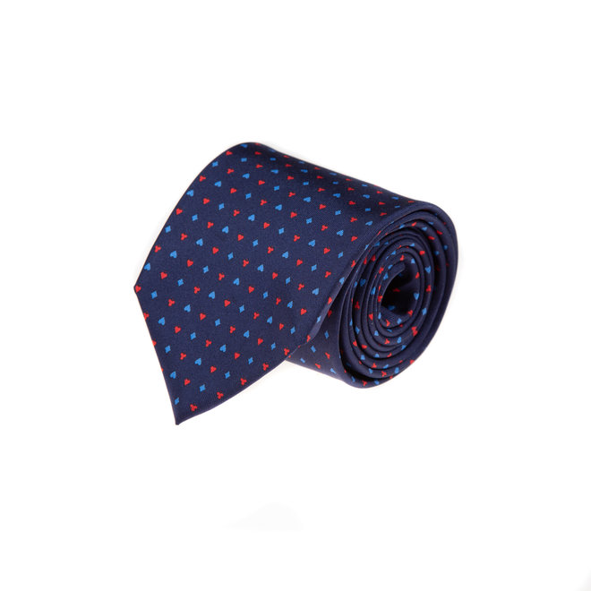 5 FOLD TIE UNLINED  - PURE SILK