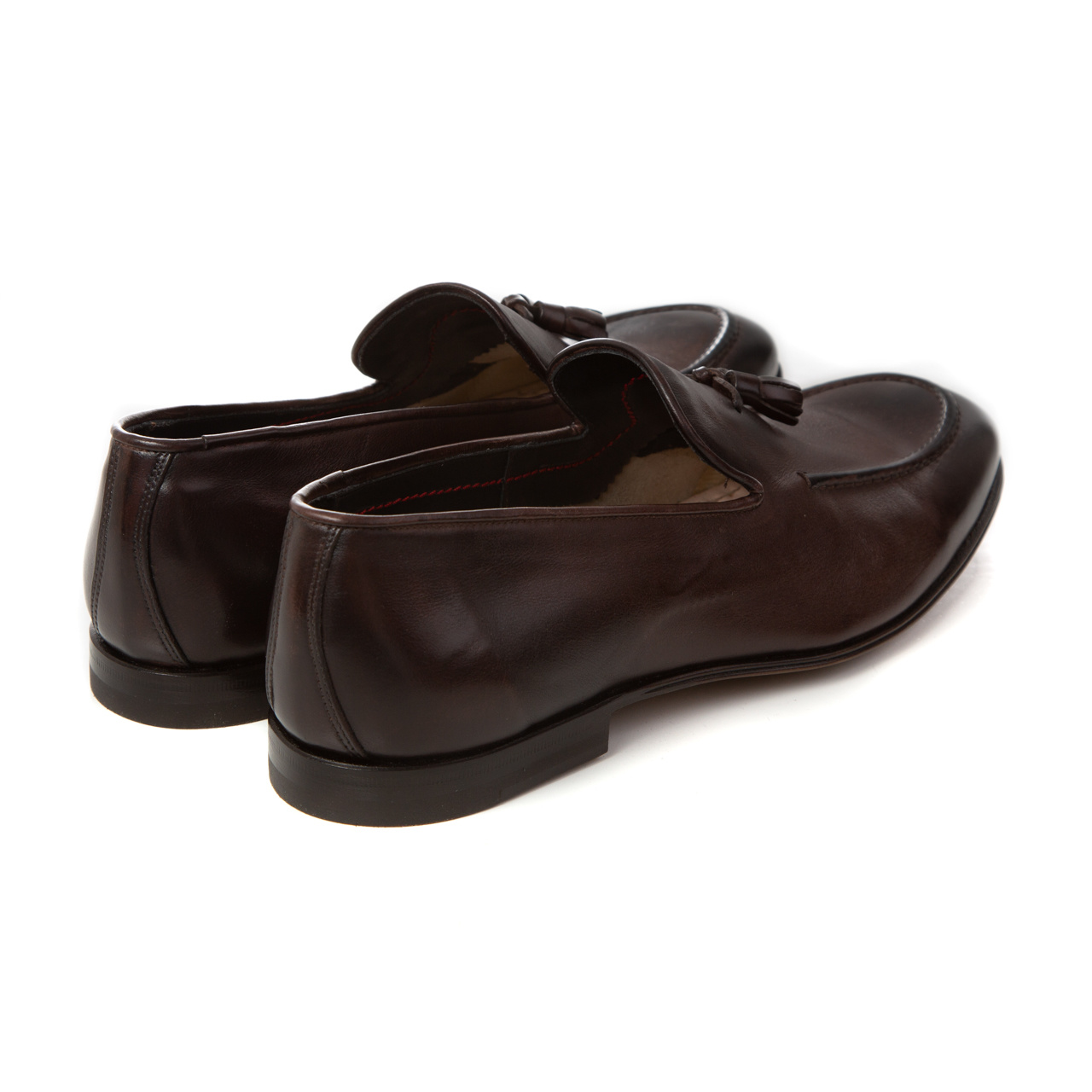 HANDMADE Moccasins calf leather - made in Italy - PM Eleganza Milanese