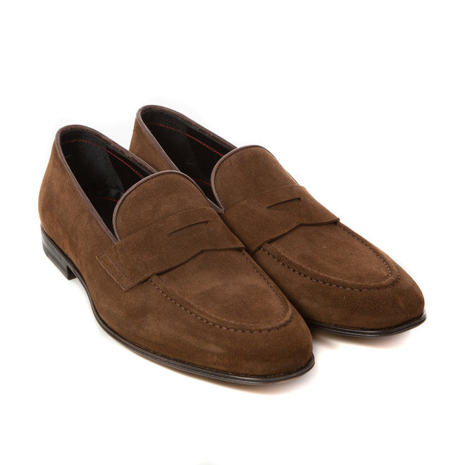 Moccasins suede fatte a mano in Italia