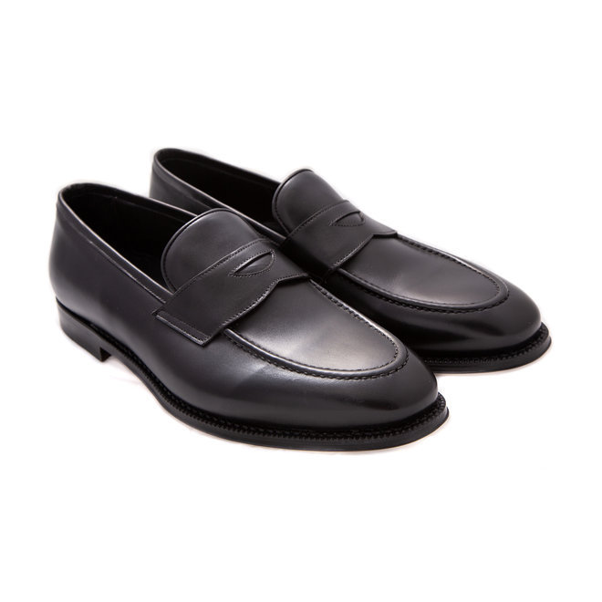 PENNY LOAFERS BLACK - HANDMADE IN ITALY