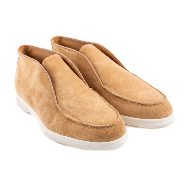 Shoes suede Miele Calabria - made in italy