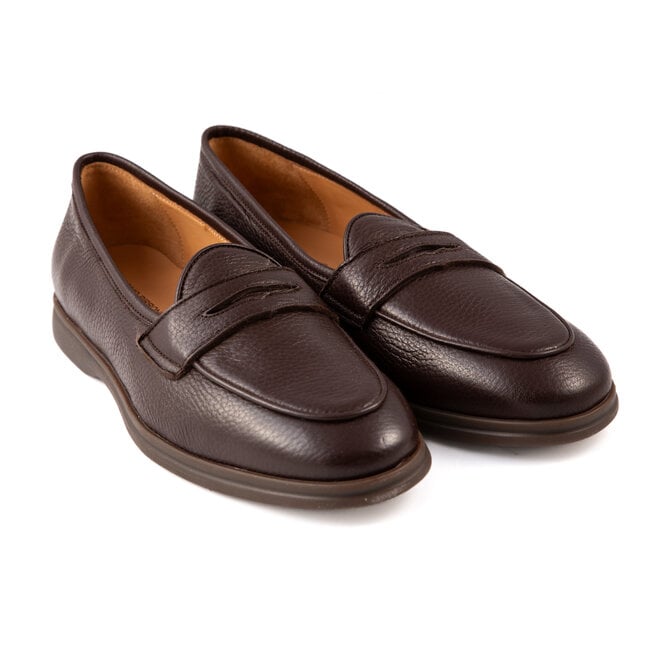 Penny Loafer - cervo moro  Iconic Giulio   - made in italy