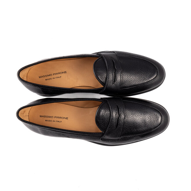 Penny Loafer - cervo nero  Iconic Giulio   - made in italy
