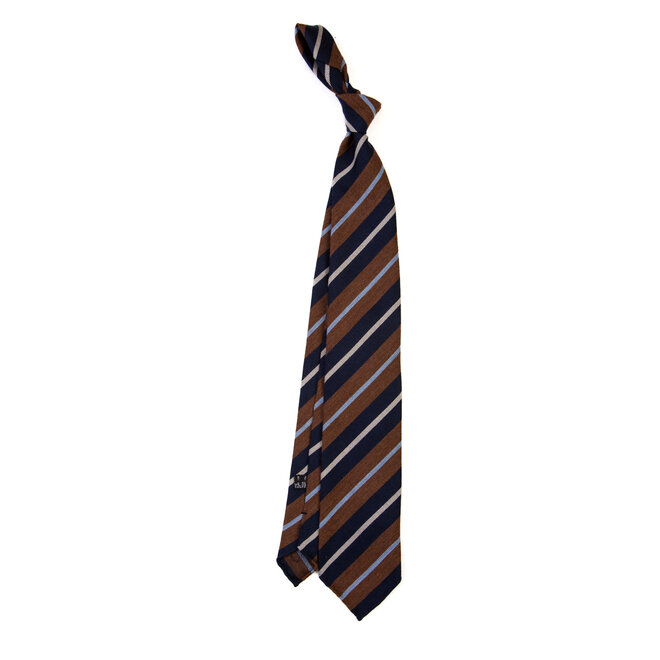 3 FOLD TIE UNLINED   -MIX LANA/ SETA-  HANDMADE IN ITALY