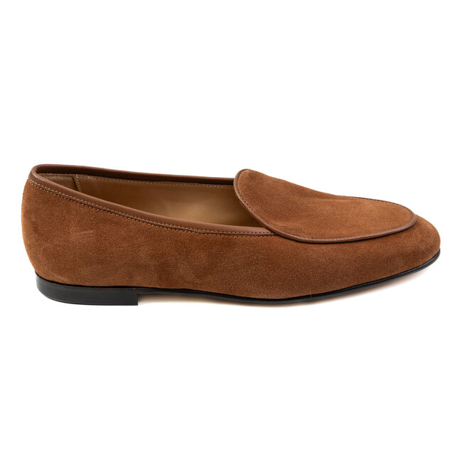 Belgian Loafer - Color tabacco  - Iconic Giulio  - Made in Italy