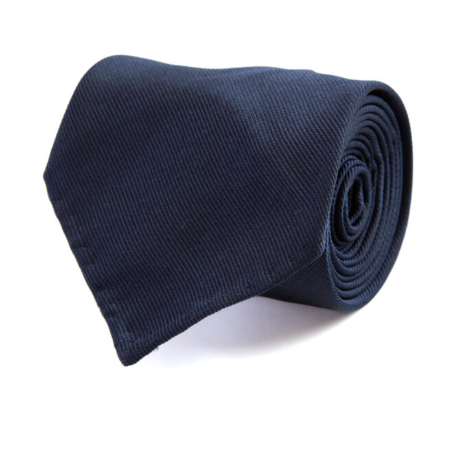 3 FOLD TIE UNLINED  - OLD VESPA PX BLU  -  PURE SILK
