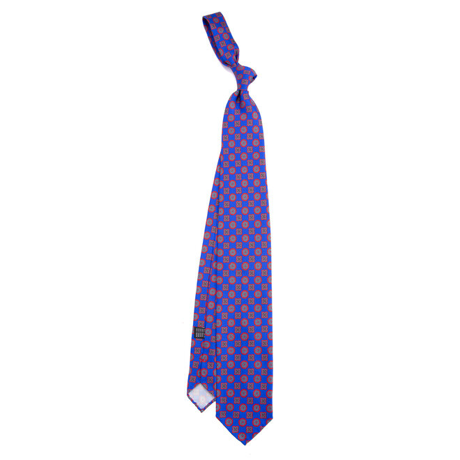 3 FOLD TIE UNLINED  -  PURE SILK