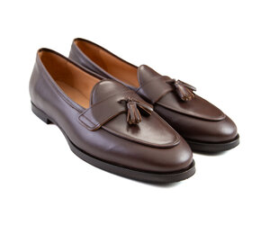 靴 FERRANTE \"made in italy\" penny loafer Men's Italian Garda Leather Sneakers | Gernie NYC
