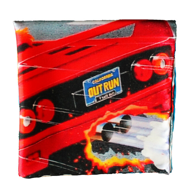Silk Pocket Square LA F40  hand stitched edges