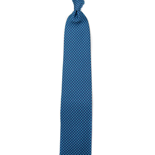 3 FOLD TIE UNLINED   - PURE SILK -  HANDMADE IN ITALY