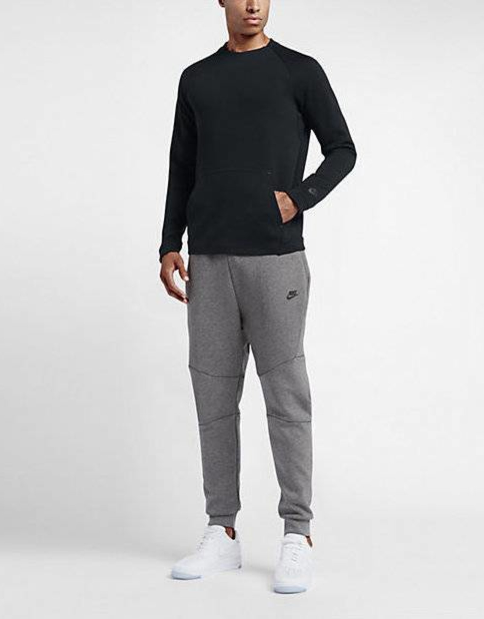 nike tech fleece crew