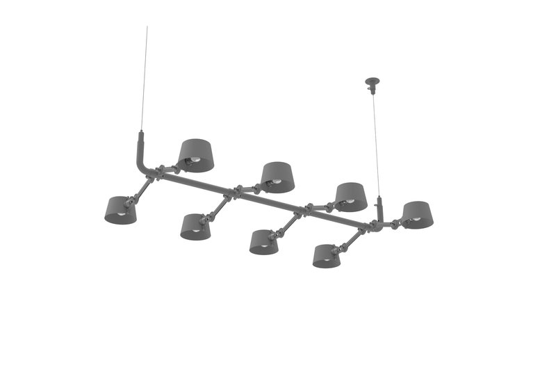 Tonone BOLT 8-PACK PENDANT  smokey black