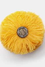 COSTO Detachable pom-pom yellow