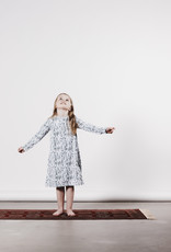 Robe de nuit "Pine" blanc/vert