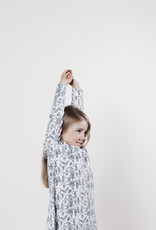 Nightgown "Pine" white/green