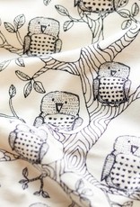 AARRE Bèbè Pyjama Grenouillere "Owl" en coton biologique