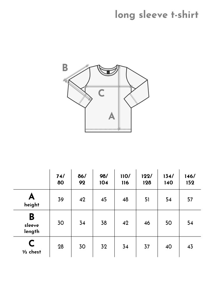 Pyjama t-shirt "Blue Minerals" of recycled materials