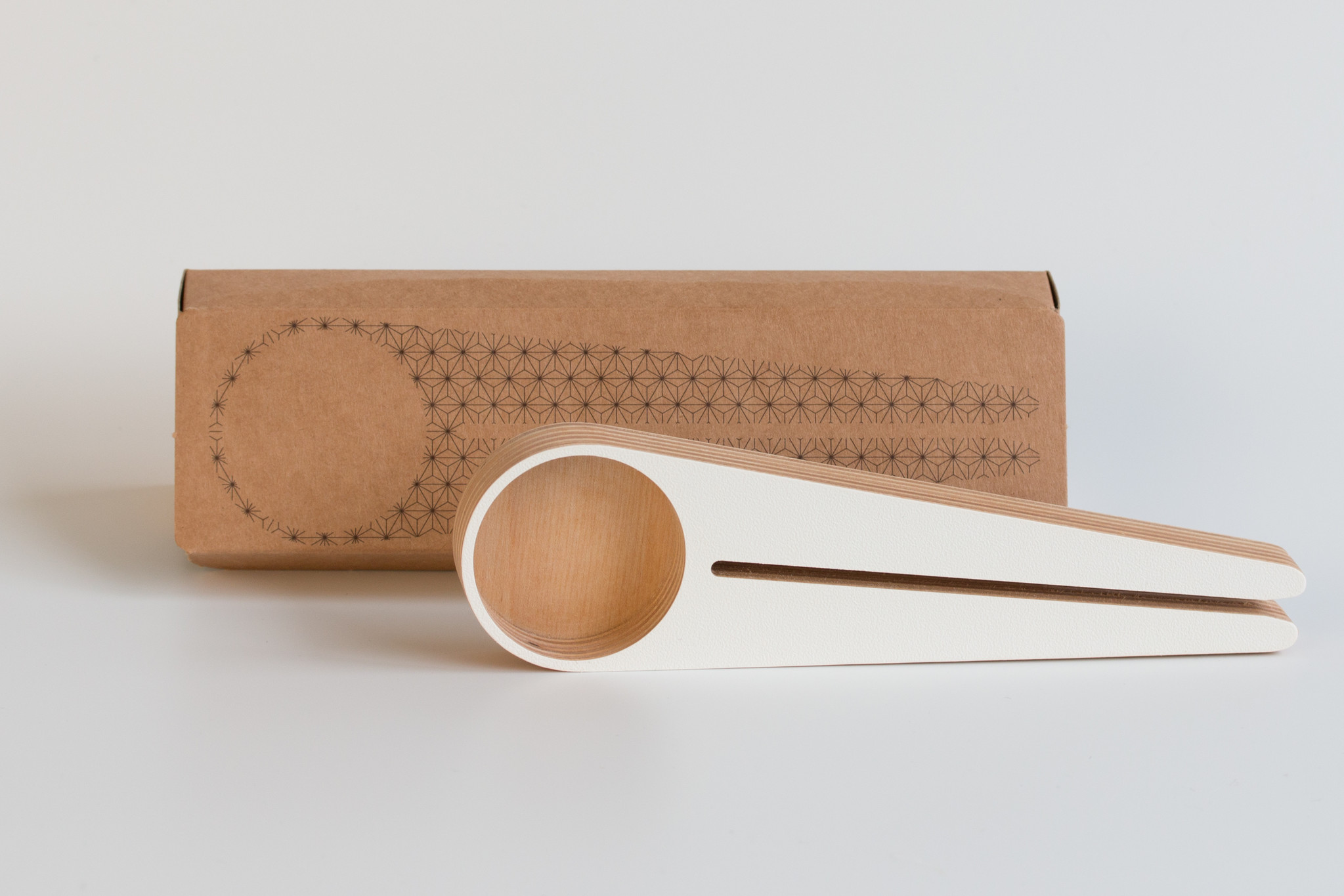 Coffee measuring spoon "Kapu" made of birch plywood