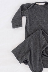 Baby Onesie "BAGGY" in anthracite