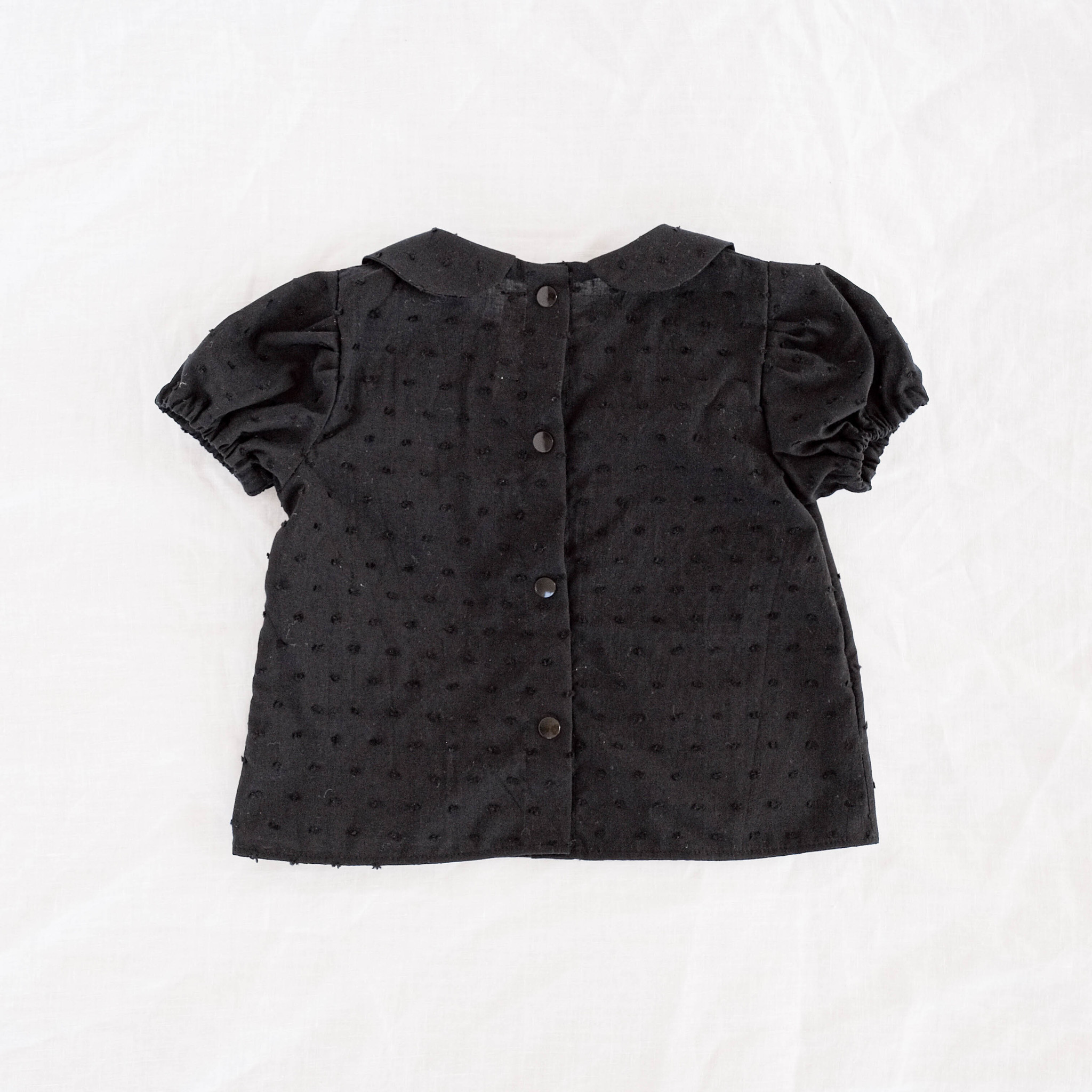 Blouse "BLACKY" from cotton