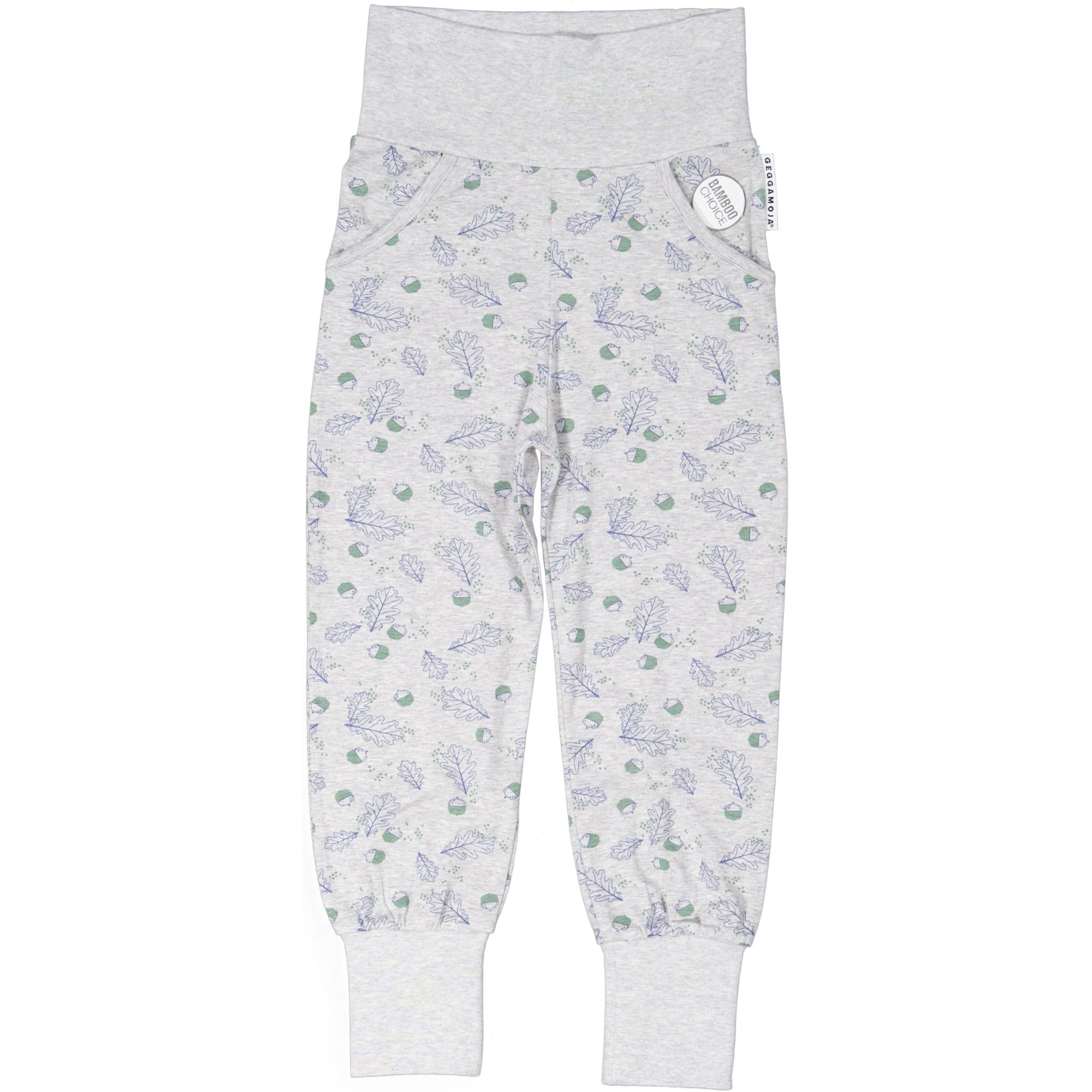 Baby Bamboo Pants "Grey Mel Oak"