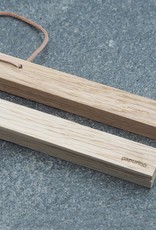 PAPURINO Porte-affiche en chêne avec fixation magnétique 31 cm