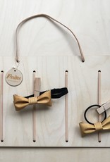 TUOHI DESIGN Nœud papillon de écorce de bouleau