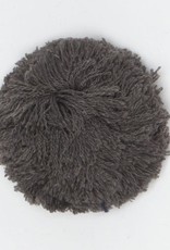 COSTO Detachable pom-pom dark grey