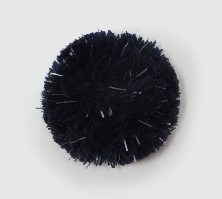 COSTO Reflecting pom-pom velvet blue