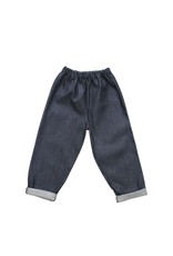 Kids Jeans  indigo blue with back pocket