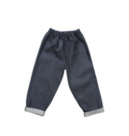 Kids Jeans indigo blue with back pocket