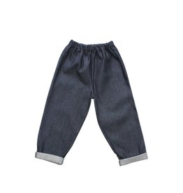 P DENIM Kids Jeans indigo blue with back pocket