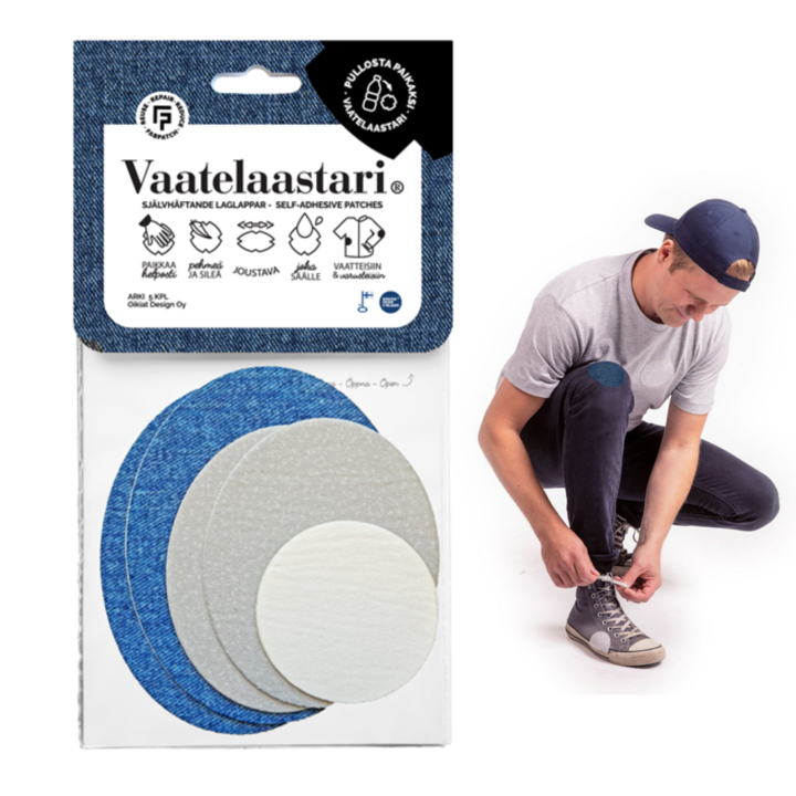 FABPATCH - VAATELAASTARI FabPatch Set of 5 "Arki"