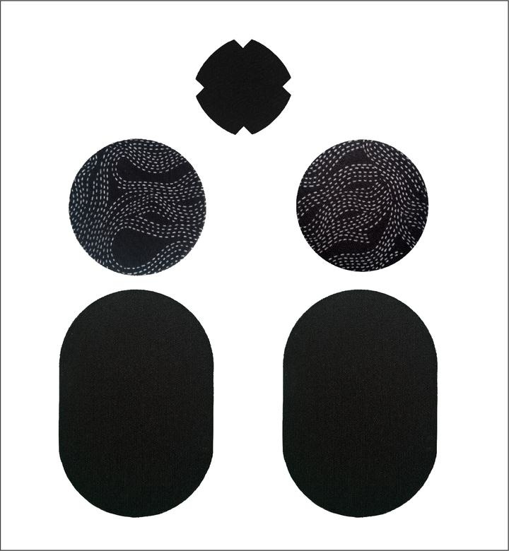 FABPATCH - VAATELAASTARI FabPatch 5er Set "Pinta"