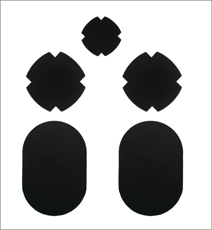 FABPATCH - VAATELAASTARI FabPatch Set of 5 "Yönmusta"
