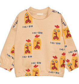 MAINIO CLOTHING Pull pour enfants "Early bird" jaune