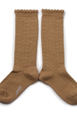 Chaussettes "Juliette" pour enfants en Caramel au Beurre Salé