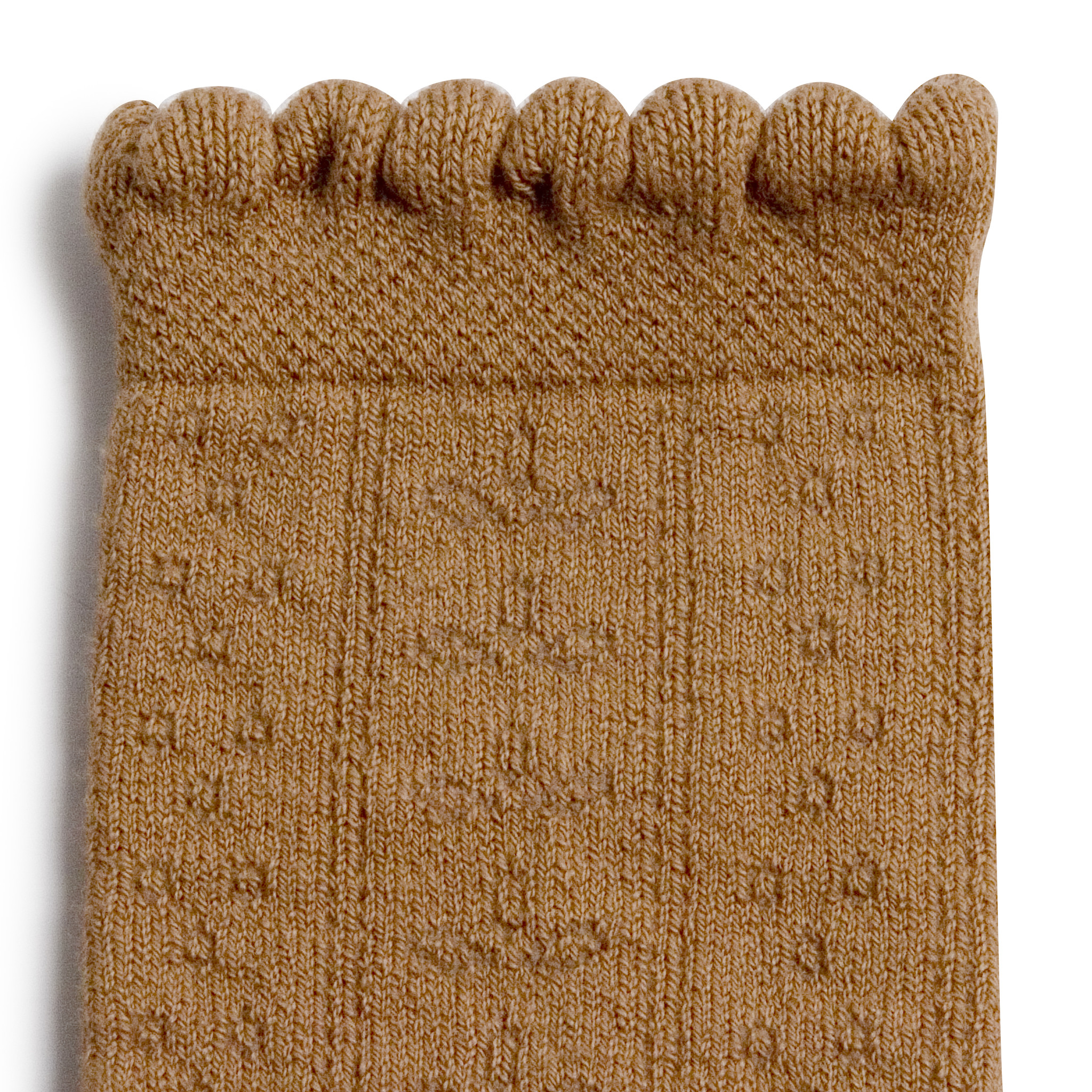 Kinder Socken "Juliette" karamellfarben