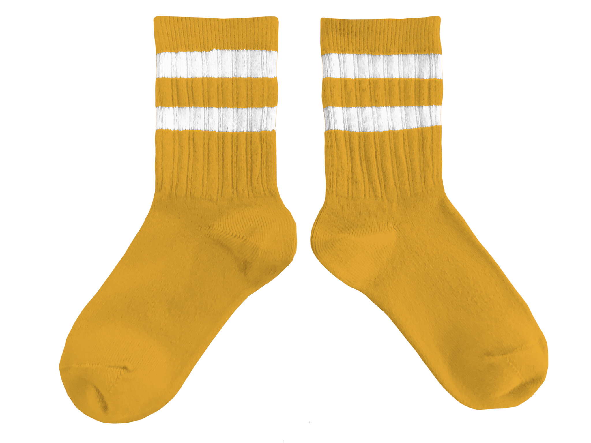 COLLÉGIEN Sport socks "Nico" curcuma coloured